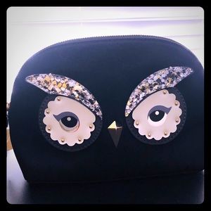 Kate Spade Owl make-up bag